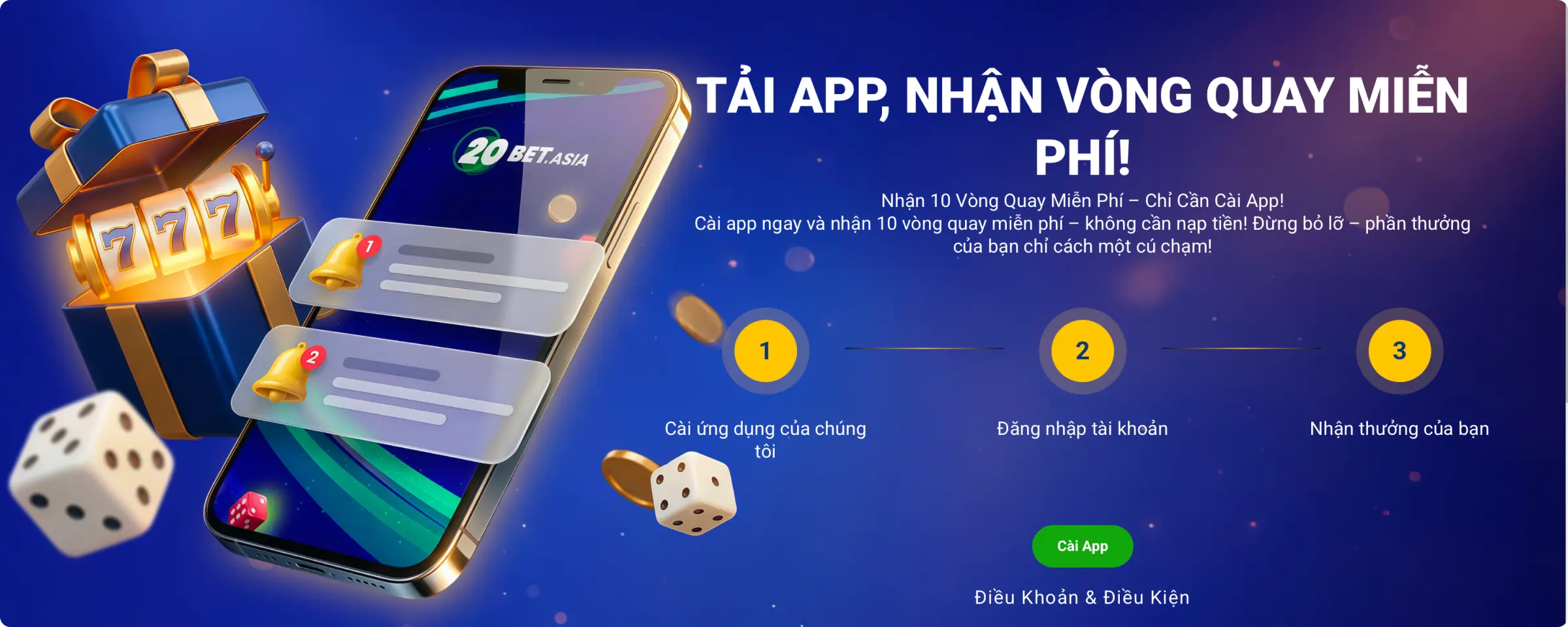 20Bet Ứng Dụng Di Động