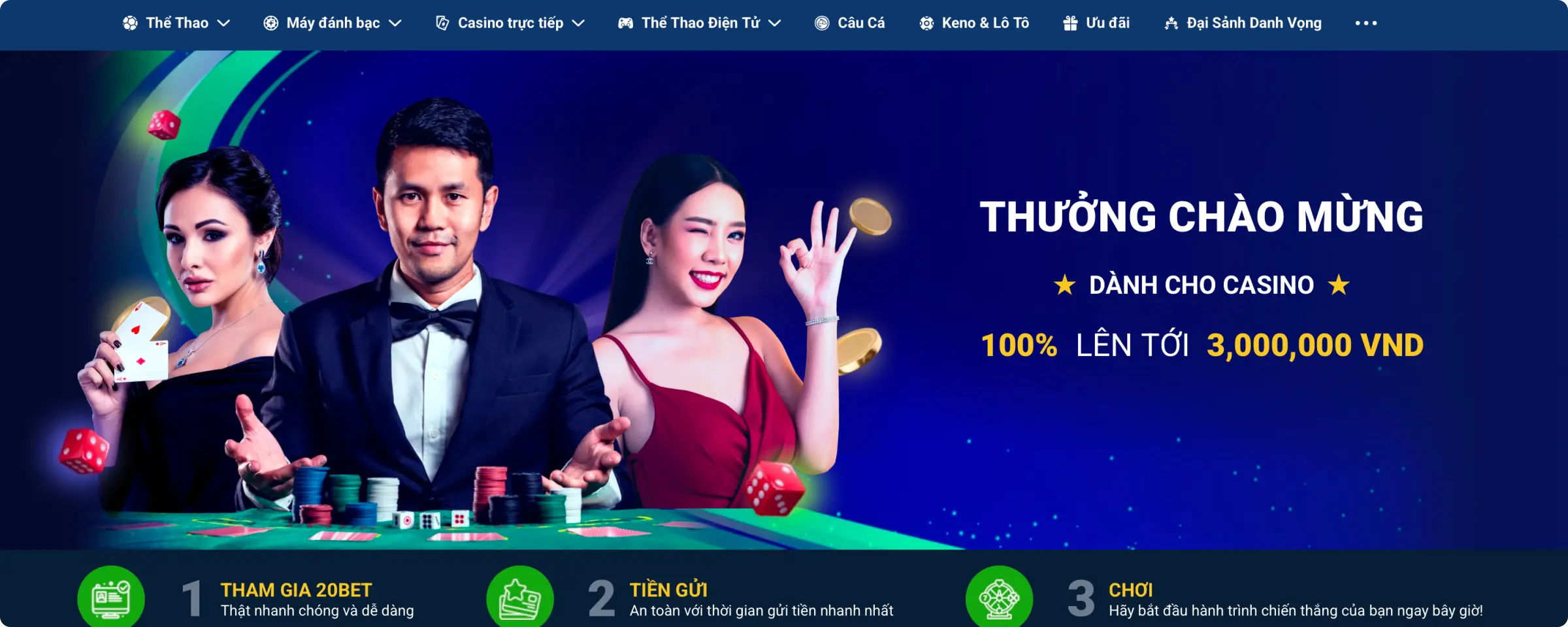 20Bet Cờ Bạc Trực Tuyến